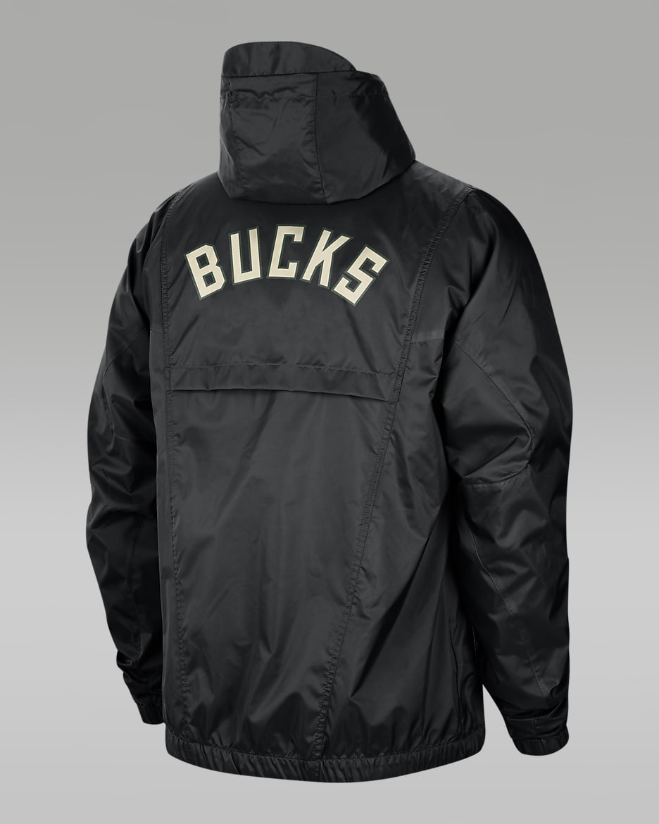 Milwaukee Bucks Courtside Statement Men s Jordan NBA Jacket. Nike